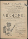 Pulvérisateur Vermorel contre le mildiou - Villefranche-sur-Saône.