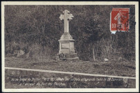 n° 28. Tombe des soldats allemands tués le 26 janvier 1871 à l'assaut du fort des Perches.