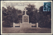 n° 29. Monument de l'abbé Miclo, mortellement blessé par les Allemands à Grosmagny le 2 novembre 1870.