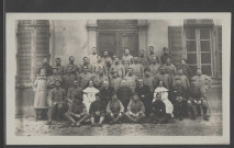 Soldats de 14-18 à l'hôpital de Fourvière.