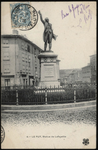 Statue de Lafayette.