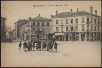 Lyon. Place Ronde à Montchat.