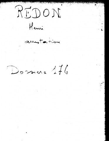REDON Henri