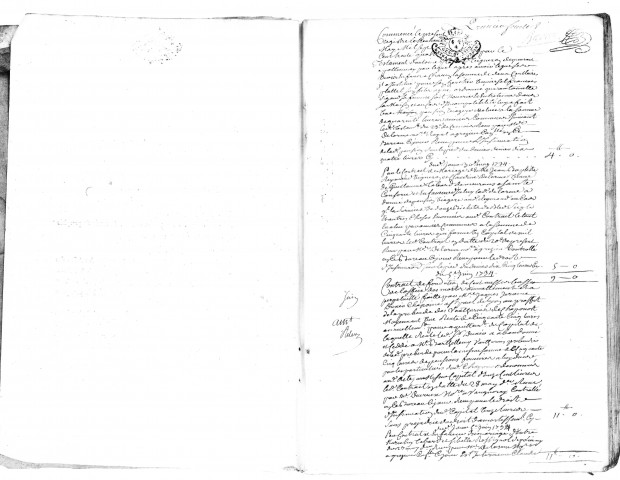 30 mai 1734-26 octobre 1750.