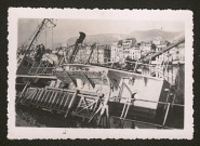 Sabordage de la flotte française à Toulon.