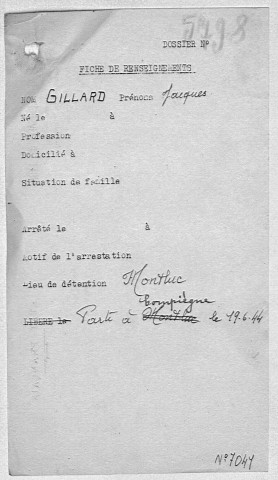 GILLARD Jacques