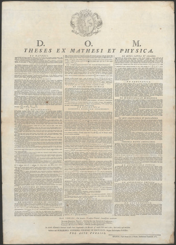Académie de Lyon des Sciences, Littérature et Arts.