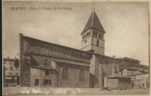Beaujeu. Eglise Saint-Nicolas (XIIe siècle).