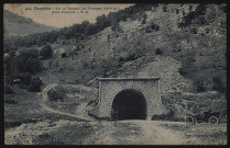 Col et tunnel du Rousset (1414 m) côté Vercors.