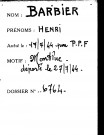BARBIER Henri