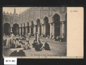 Cour de la mosquée El Azhar.