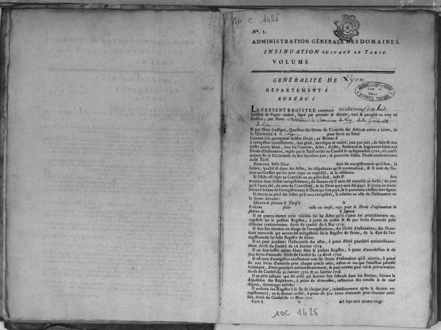 27 avril 1789-1er février 1791.