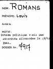 ROMANS Louis