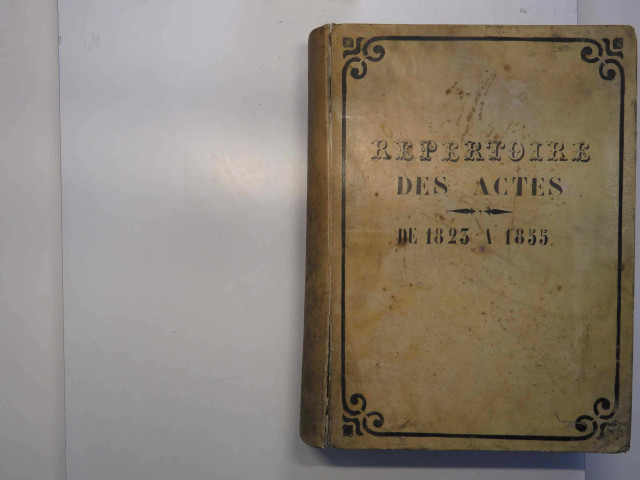 Répertoire alphabétique des parties