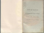 État de sections.