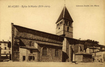 Beaujeu. Eglise Saint-Nicolas (XIIe siècle).