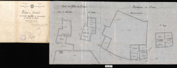 Plan de la place de la Fromagerie.