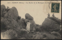 Yzeron. Les Roches de la Montagne des Bruyères.