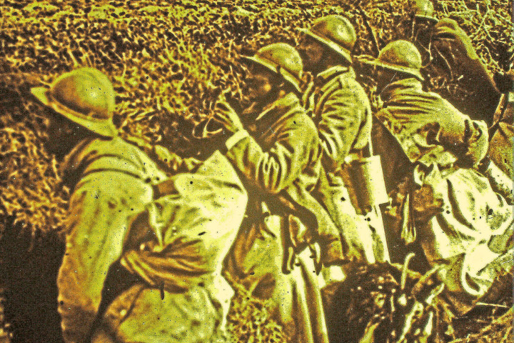 Montdidier, en pleine attaque.