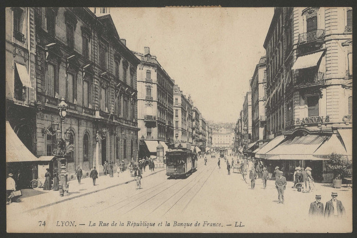 Lyon. Rue de la République.