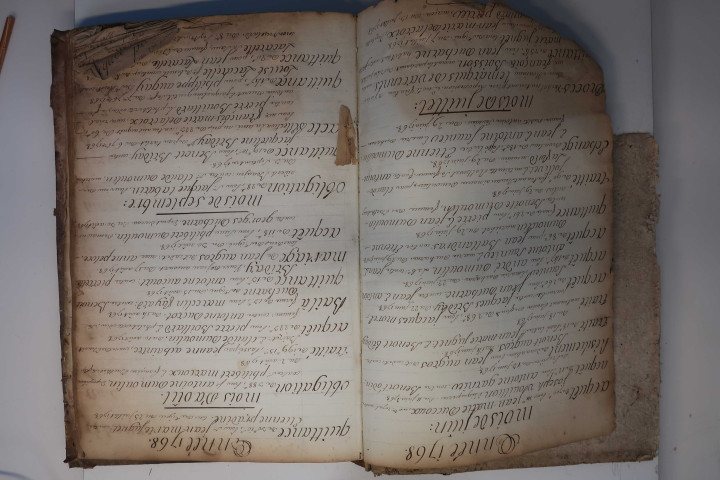 Répertoire chronologique des actes