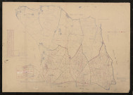 Section A (partie de l'ancienne section C de la commune de Ville-sur-Jarnioux), feuille unique (partie de l'ancienne feuille unique). Plan révisé pour 1936.