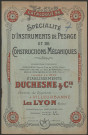 Établissements Duchesne et Cie - Villeurbanne.
