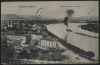 Givors. Vue générale et le Rhône.