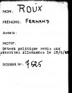 ROUX Fernand