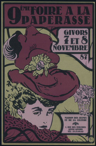 Givors. 9e Foire à la paperasse (7-8 novembre 1987).