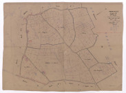 Section A 2e feuille (partie de l'ancienne feuille unique). Plan révisé pour 1933.