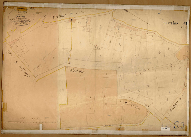 Section S dite de Loyasse, feuille n°3.
