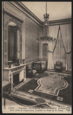 Petit salon de l'Impératrice Joséphine au palais de Saint-Cloud.