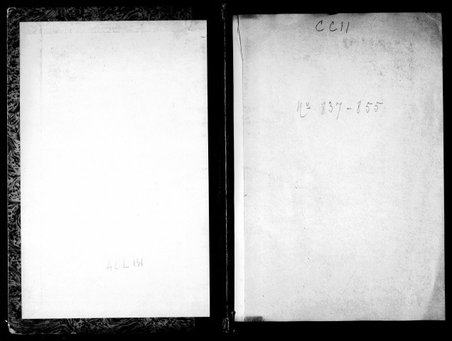 Dossiers n° 837-871.