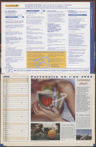 Almanach du facteur 2000.