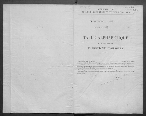Février 1860-décembre 1865 (volume 16). Renvoie à 3Q49/605-606.