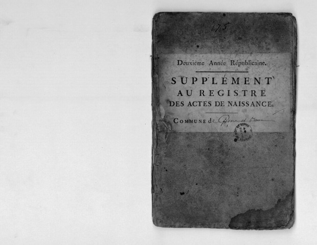 Naissance - Paroisse de Bans