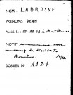 LABROSSE Jean