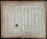 Almanach de cabinet pour l'année bissextile 1792.
