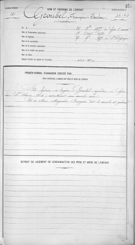 GROUBEL, François, Charles.