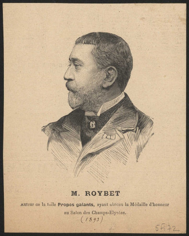 Ferdinand Roybet (1840-1920), peintre et graveur.