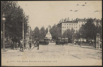 Lyon. Place Morand, monument de la ville de Lyon.