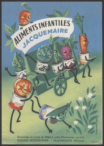 Aliments infantiles Jacquemaire - Villefranche-sur-Saône.
