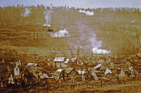 Chemin des Dames, avant l'attaque.