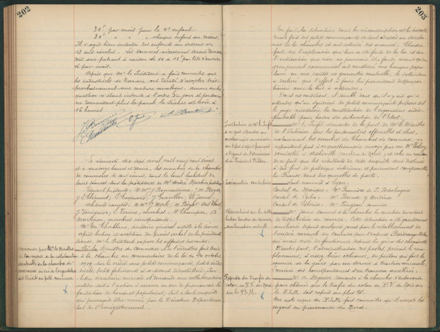 23 janvier 1915-6 novembre 1923.