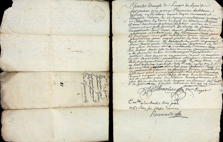 6 janvier-23 juin 1765