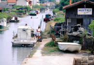 Cabanes de pêcheurs et activité ostréicole (septembre 1999, juin-juillet 2003, juillet 2004, juillet 2005).