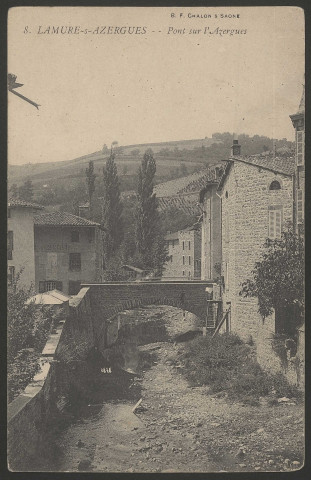 Lamure-sur-Azergues - Pont sur l'Azergues.