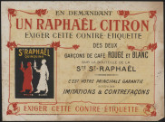 Boisson Saint-Raphaël Quinquina.