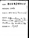 BOURDEAUX Louis